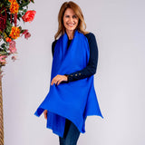 PRE ORDER: Cobalt Blue Handwoven Cashmere Shawl