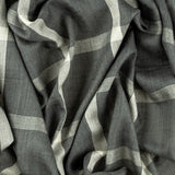 Bennet Window Pane Silk and Wool Scarf