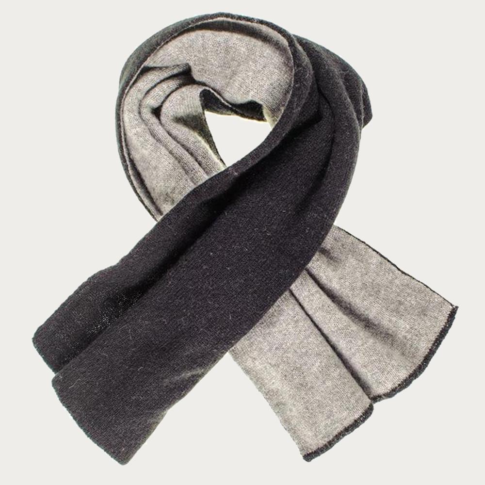 Black cashmere infinity scarf sales
