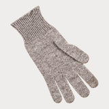 Men’s Grey Touch Screen Cashmere Gloves