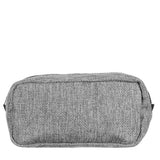 Men’s Grey Tweed Wash Bag