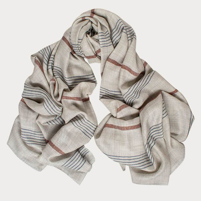 Jermyn Silk and Wool Scarf