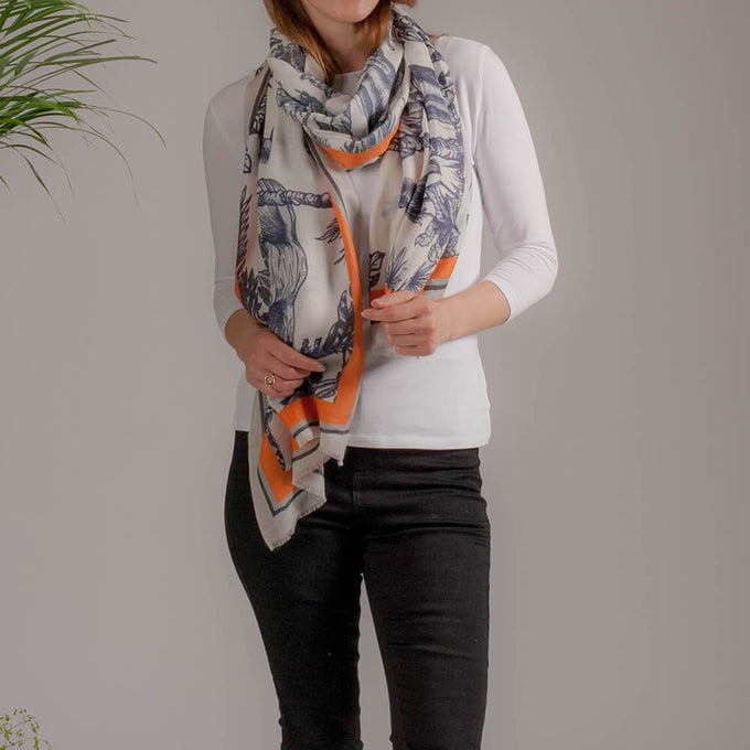 The Safari Set - Wild at Heart Cashmere and Silk Wrap