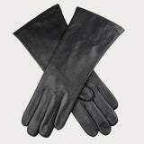 Ladies Black Cashmere Lined Leather Gloves