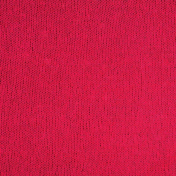 Oversized Burgundy Cashmere Knit Scarf