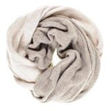 Latte and Chalk Cashmere Snood