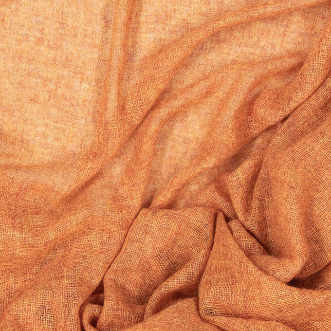 Marmalade Orange Gossamer Cashmere Shawl