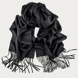 Burlington Black Cashmere Scarf