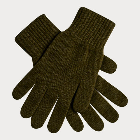 Men’s Highland Green Cashmere Gloves