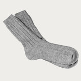 Men's Light Grey Cashmere Socks
