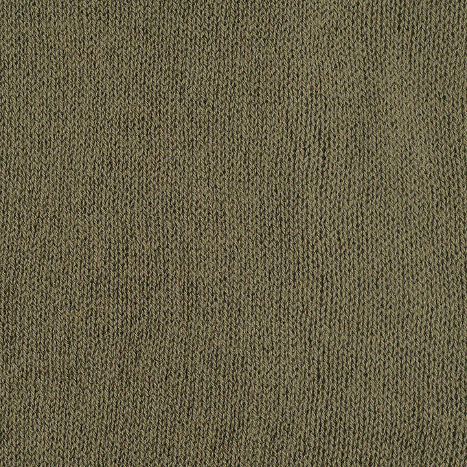 Oversized Military Green Knitted Cashmere Scarf
