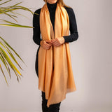 Cantaloupe Cashmere and Silk Wrap