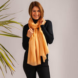 Cantaloupe Cashmere and Silk Wrap