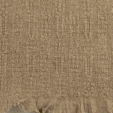 Super Luxe Shale Green Basket Weave Cashmere Shawl
