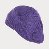 Amethyst Purple Cashmere Beret