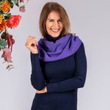 Violet Cashmere Neck Warmer