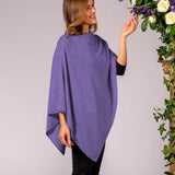 English Lavender Cashmere Poncho