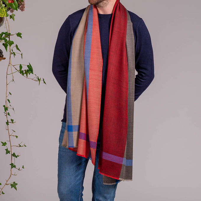 Brunswick Silk and Wool Scarf