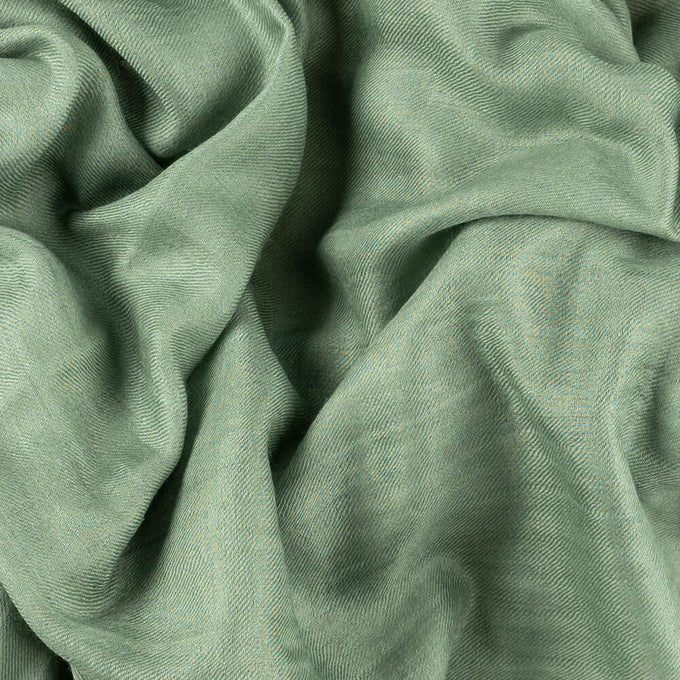 Sage Green Cashmere and Silk Wrap
