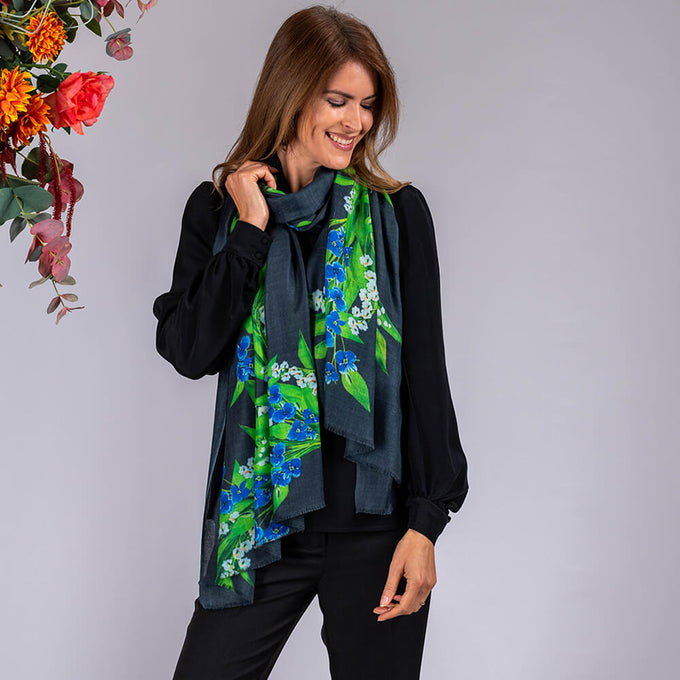 The Seasons Collection - Spring Cashmere and Silk Wrap