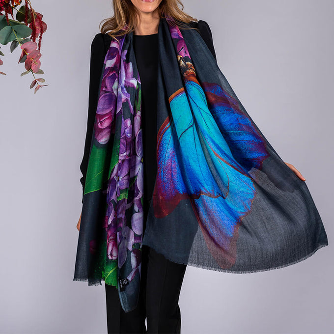 The Seasons Collection - Summer Superfine Wool Wrap