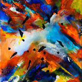 Sunblaze Painting by Kirsty Erskine-Hill