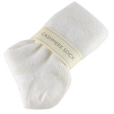 Ladies' White Cashmere Socks