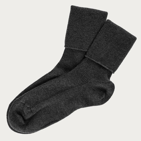 Ladies' Black Cashmere Socks