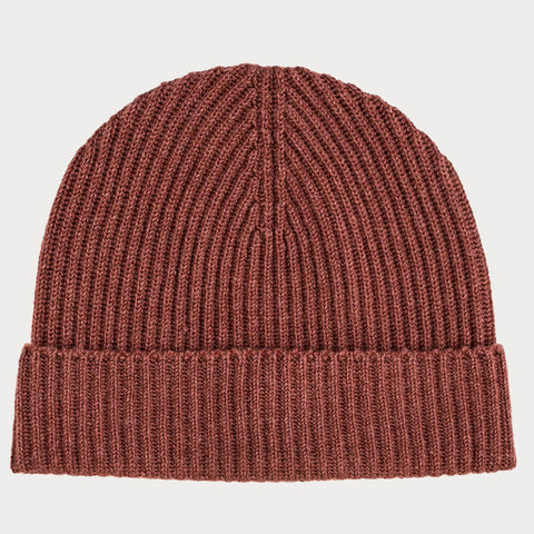 Dusty Terracotta Cashmere Beanie