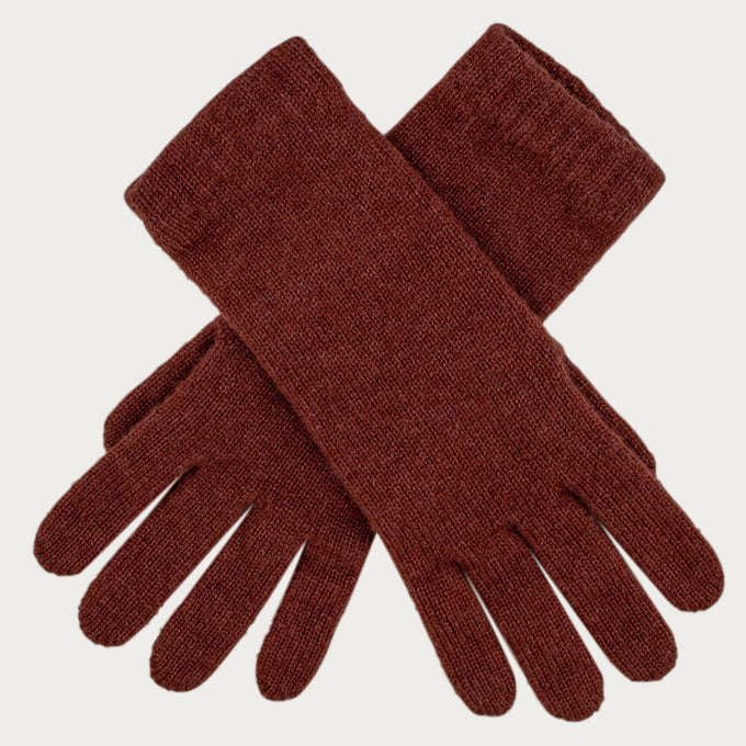 Dusty Terracotta Cashmere Gloves