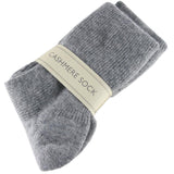 Ladies' Grey Cashmere Socks
