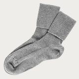 Ladies' Grey Cashmere Socks