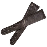 Long Leather Gloves
